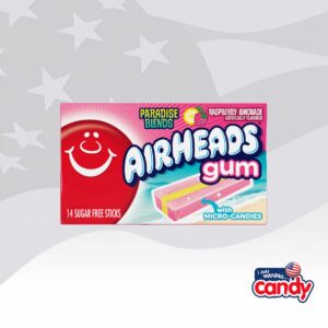 Airheads Gum Raspberry Lemonade 14 Sticks