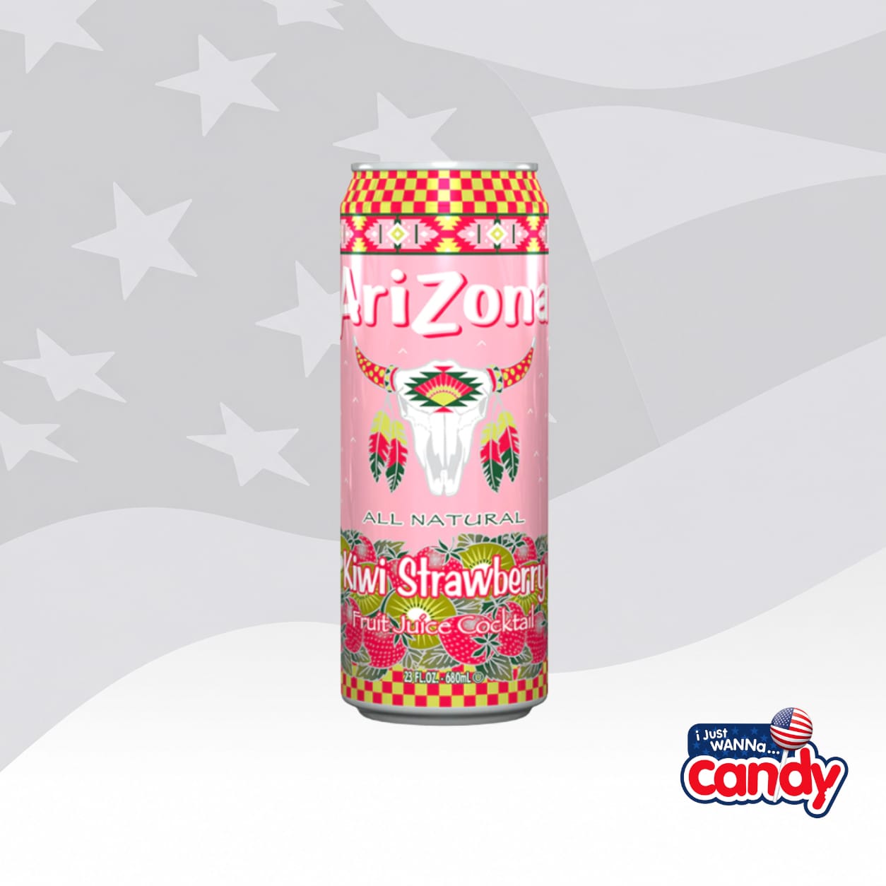 AriZona Kiwi Strawberry Fruit Juice Cocktail 22fl.oz (650ml)