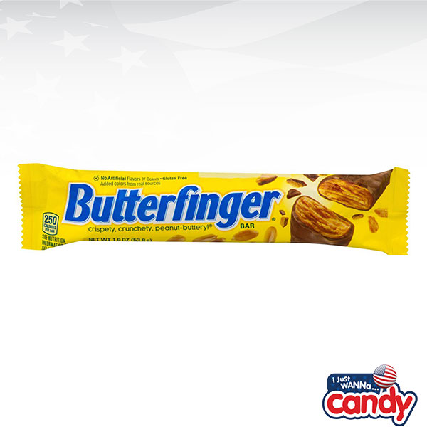 Butterfinger Bar 1.9oz (53.8g) IJustWannaCandy