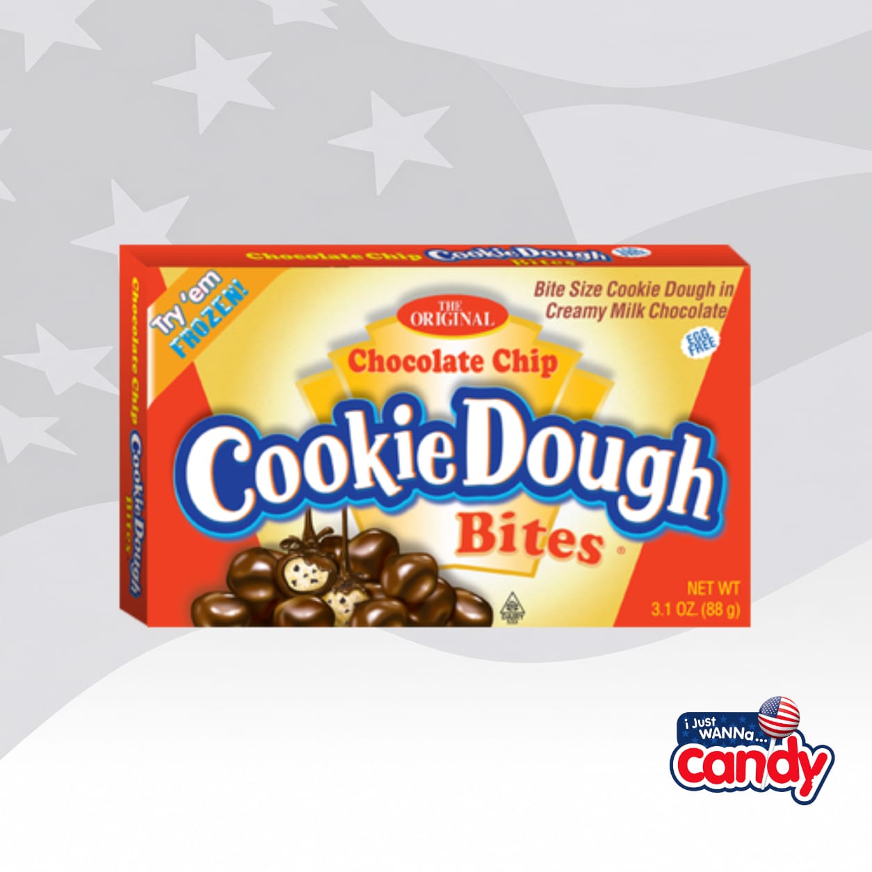 Cookie Dough Bites Chocolate Chip 3.1oz (88g)