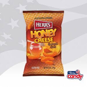 Herrs Honey Cheese Curls 6oz (170g)