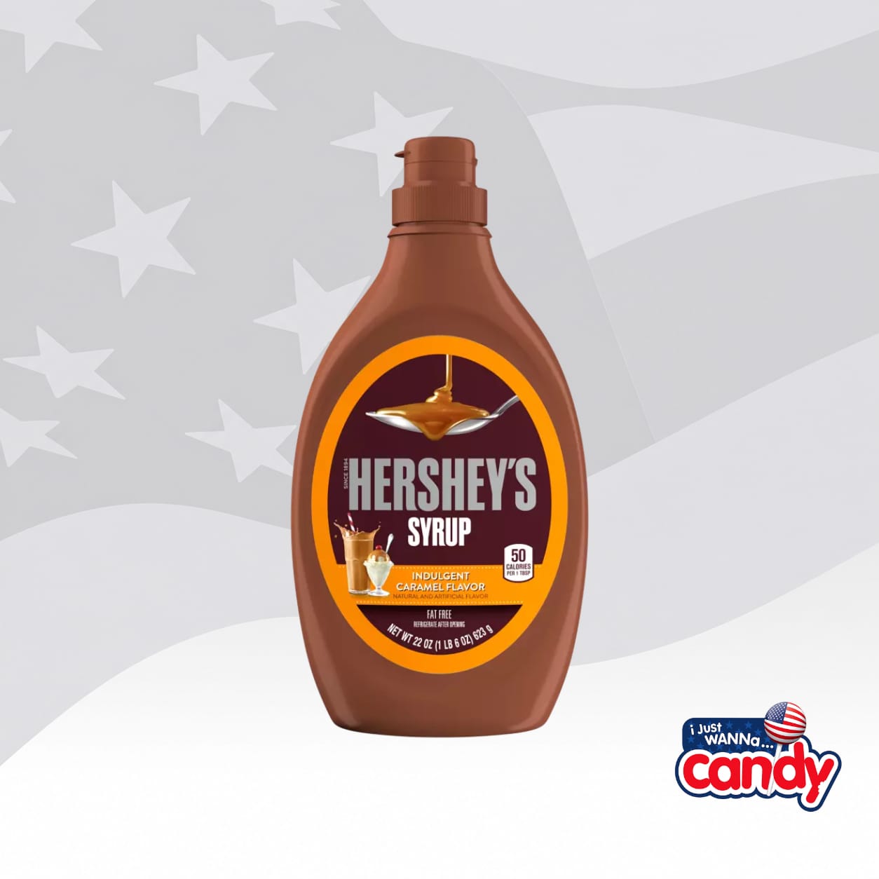 Hersheys Caramel Syrup 22oz (623g)