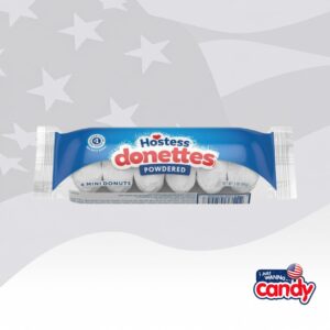 Hostess Donettes Mini Powdered Sugar 6 Pack 3oz (85g)