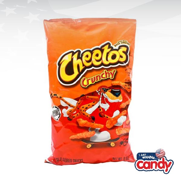Cheetos USA Crunchy Large Bag 8oz (226g) IJustWannaCandy