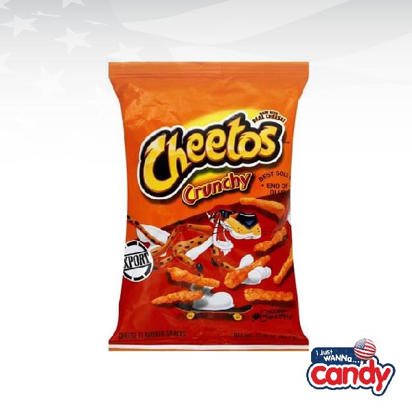 Cheetos USA Crunchy Medium Bag 2.125oz (60.2g) IJustWannaCandy