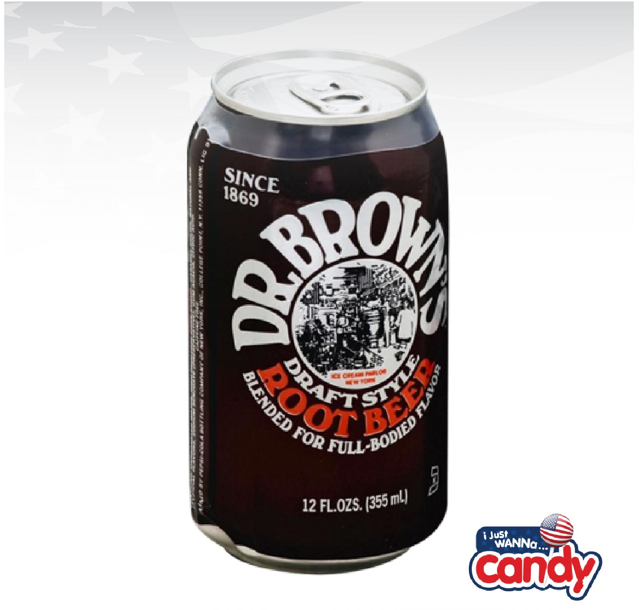 Dr Browns Draft Style Root Beer 12fl.oz (355ml) IJustWannaCandy