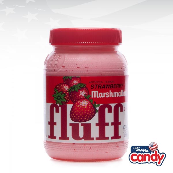Marshmallow Fluff Strawberry Small Tub 7.5oz (213g) IJustWannaCandy