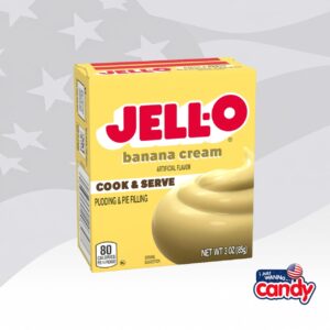 Jell-O Banana Cream Pudding & Pie Filling 3.4oz (96g)