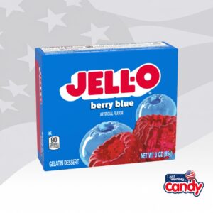 Jell-O Gelatin Berry Blue 3oz (85g)