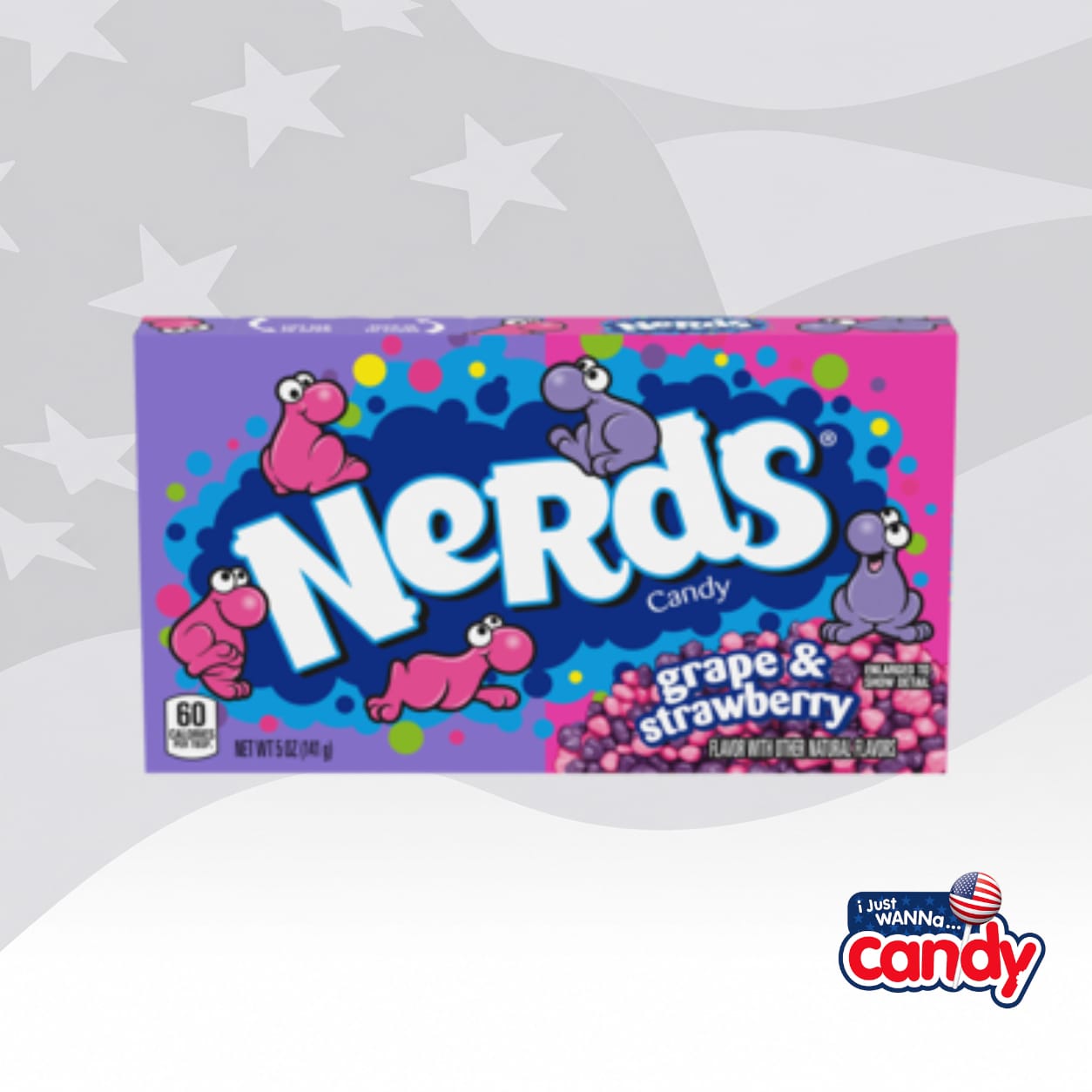 Nerds Theatre Box Grape/Strawberry 5oz (141.7g)