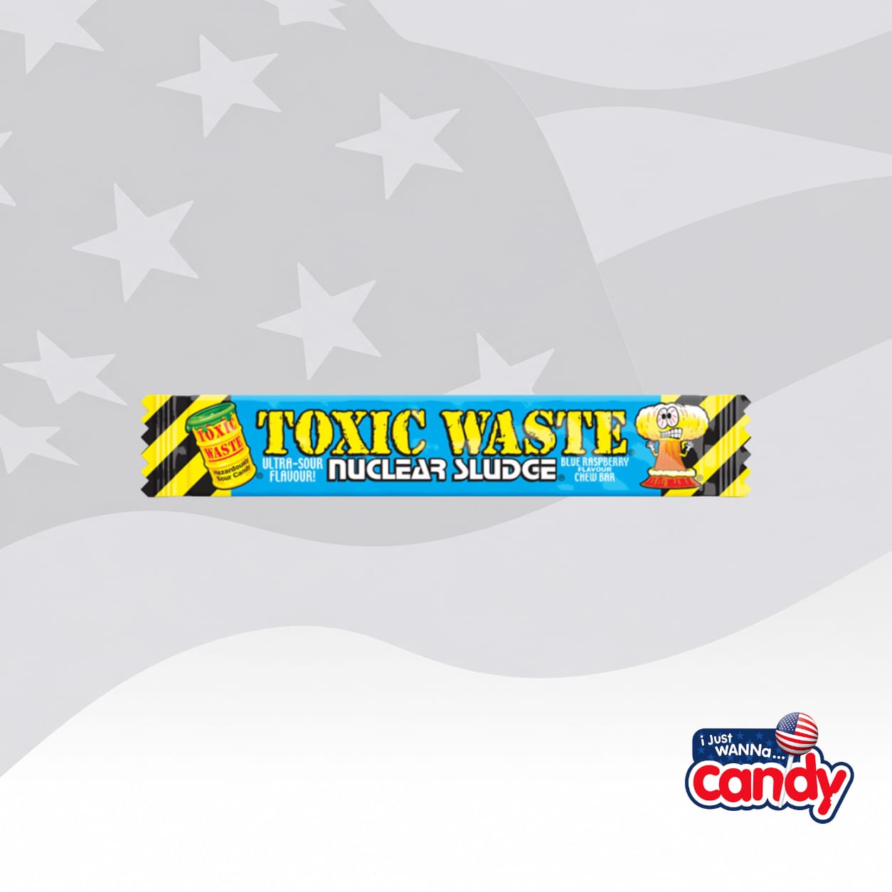 Toxic Waste Nuclear Sludge Bar Blue Raspberry .7oz (20g)