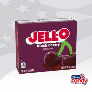 Jell-O Gelatin Black Cherry 3oz (85g)