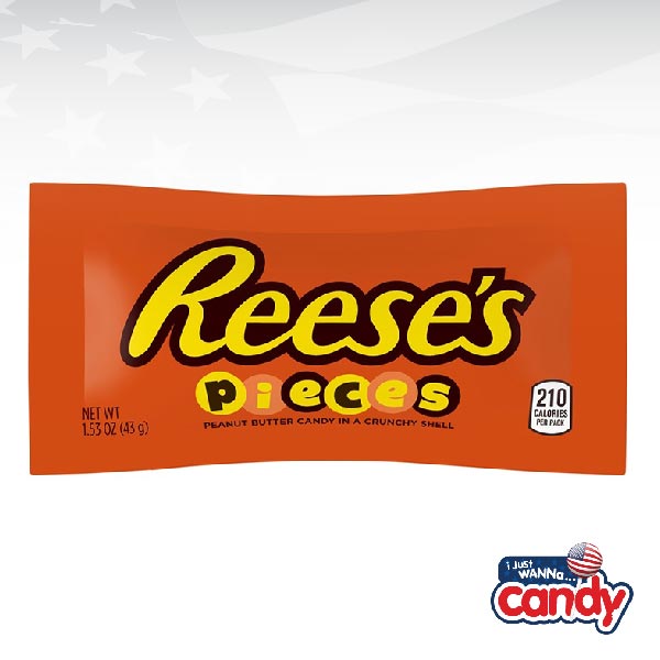 Reeses Pieces Bag 1.53oz (43g) IJustWannaCandy