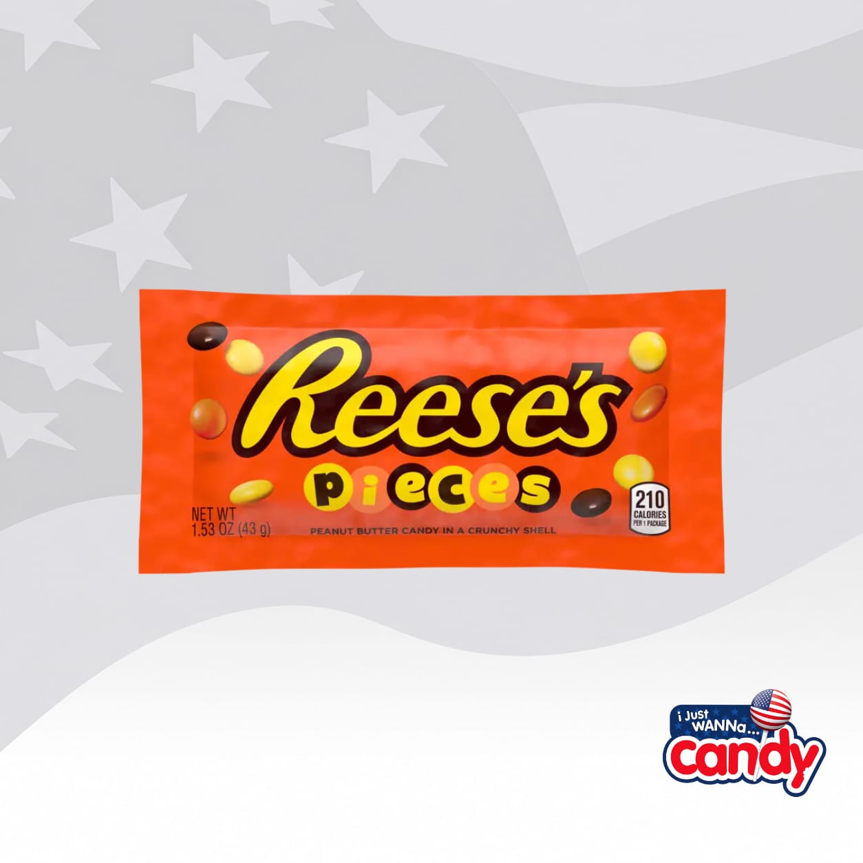 Reeses Pieces 1.53oz (43g)