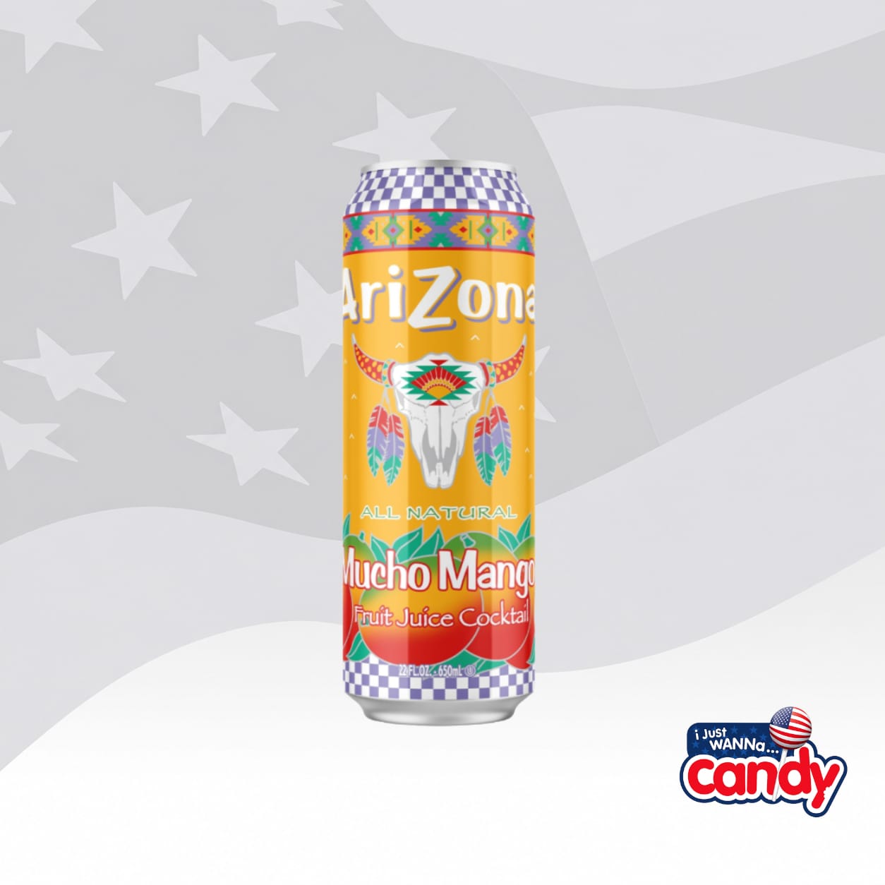 AriZona Mucho Mango Fruit Juice Cocktail 22fl.oz (650ml)