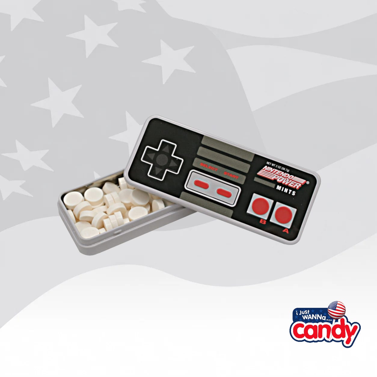 Boston America Nintendo NES Controller Candy Tin 2oz (51g)
