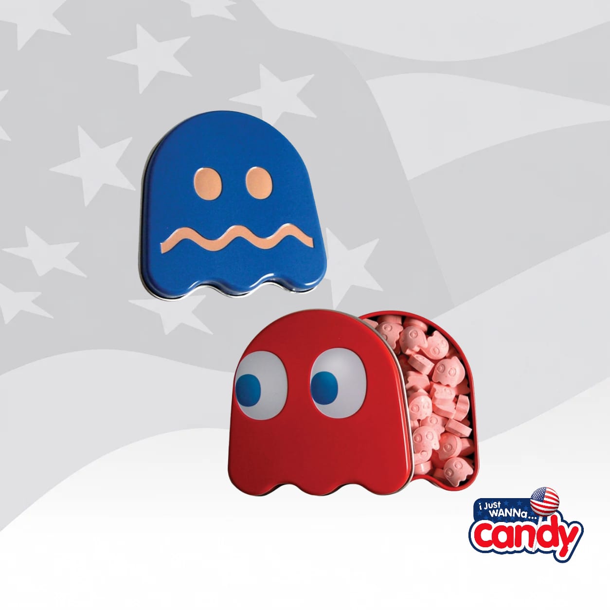 Boston America Pac-Man Ghost Candy Tin 1oz (28.3g)