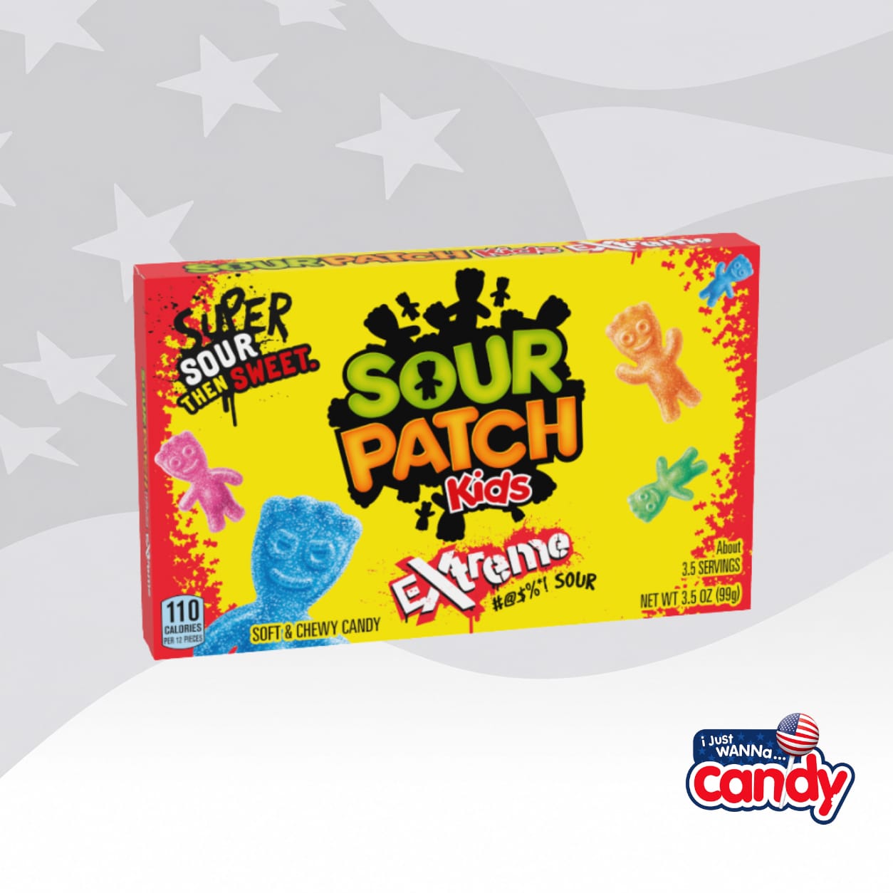 Sour Patch Kids Extreme Theatre Box 3.5oz (99g)