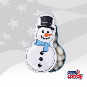 Boston America Snowman Poop Candy Tin 1.3oz (36.8g)