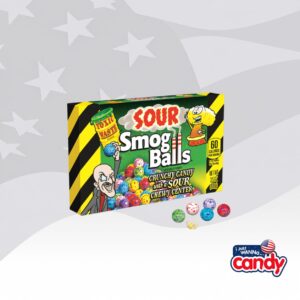 Toxic Waste Sour Smog Balls Theatre Box (85g)