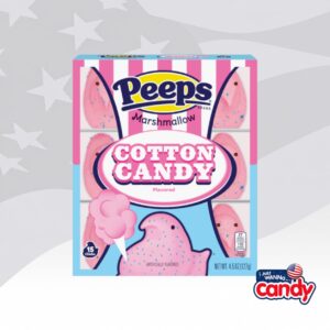 Peeps Cotton Candy Chicks 15 Pack 4.5oz (127g)