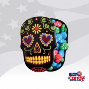 Boston America Sugar Skull Candy Tin 1.4oz (39.6g)