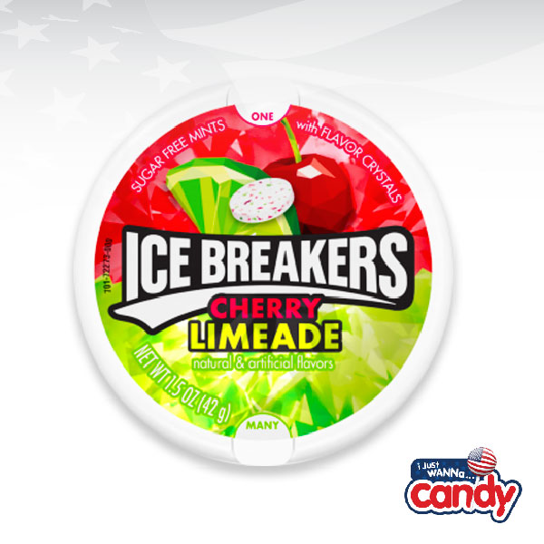 Ice Breakers Mints Duo Cherry Limeade 1.5oz (42g) IJustWannaCandy