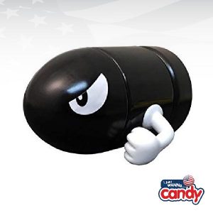 Boston America Super Mario Bullet Candy Tin .06oz (17g)