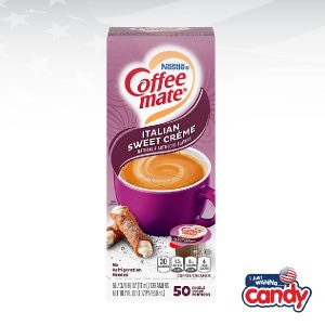 Coffee Mate Creamer Pods Italian Sweet Creme Box of 50