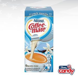 Coffee Mate Creamer Pods French Vanilla Box of 50