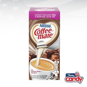 Coffee Mate Creamer Pods Salted Caramel Chocolate Box of 50