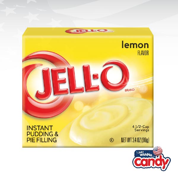 JellO Pudding & Pie Filling Lemon 3.4oz (96g) IJustWannaCandy