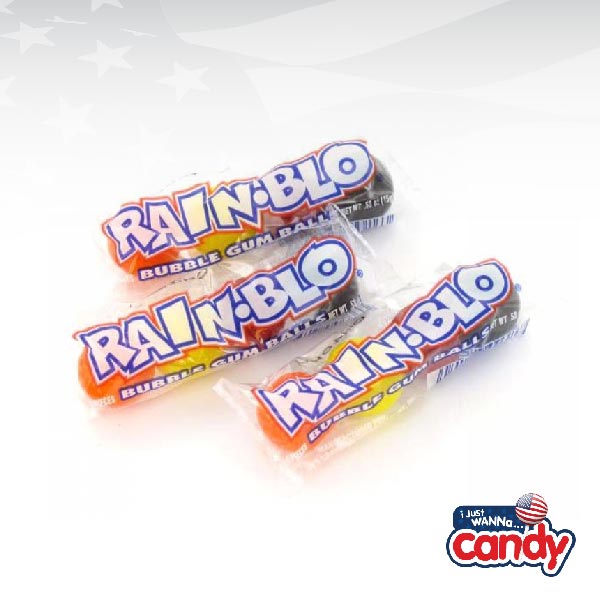 Rain Blo Bubble Gum Balls 0.53 oz (15g) IJustWannaCandy
