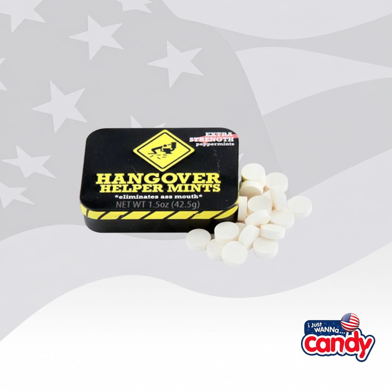 Boston America Hangover Helper Candy Tin 1.5oz (42.5g)