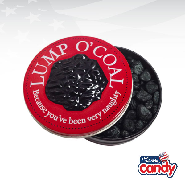 Boston America Lump O’ Coal Gum Candy Tin