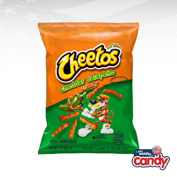 Cheetos USA Crunchy Jalapeno Small Bag 2oz (56g) IJustWannaCandy