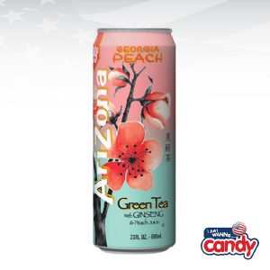 Arizona Georgia Peach Green Tea with Ginseng