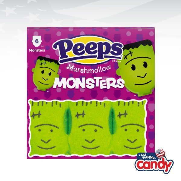 Peeps Halloween Marshmallow Monsters 6 Pack
