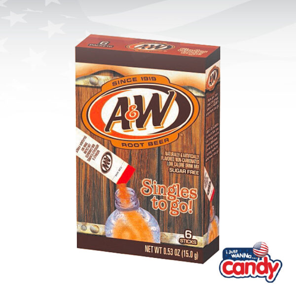 A&W Root Beer Singles To Go