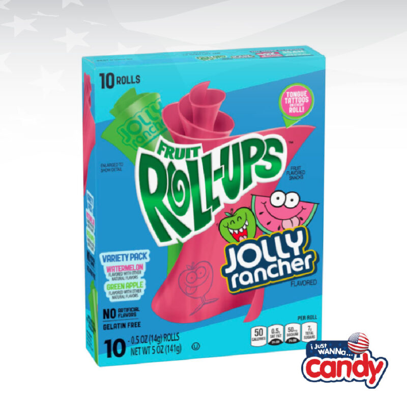 Betty Crocker Fruit Roll Ups Jolly Rancher 5oz (141g) IJustWannaCandy
