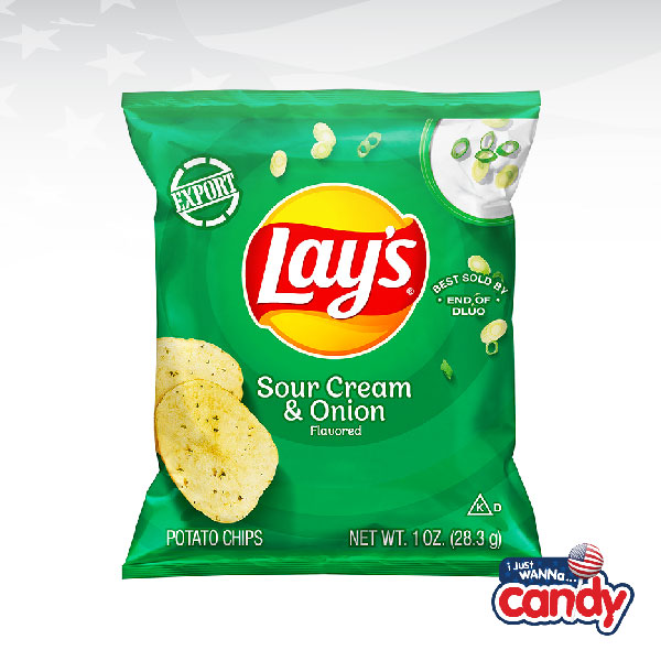 Lays US Sour Cream & Onion Potato Chips