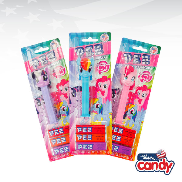 PEZ My Little Pony Candy & Dispenser Blister Pack