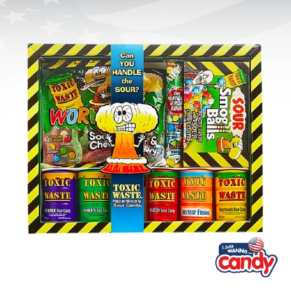 Toxic Waste Sour Candy Gift Box
