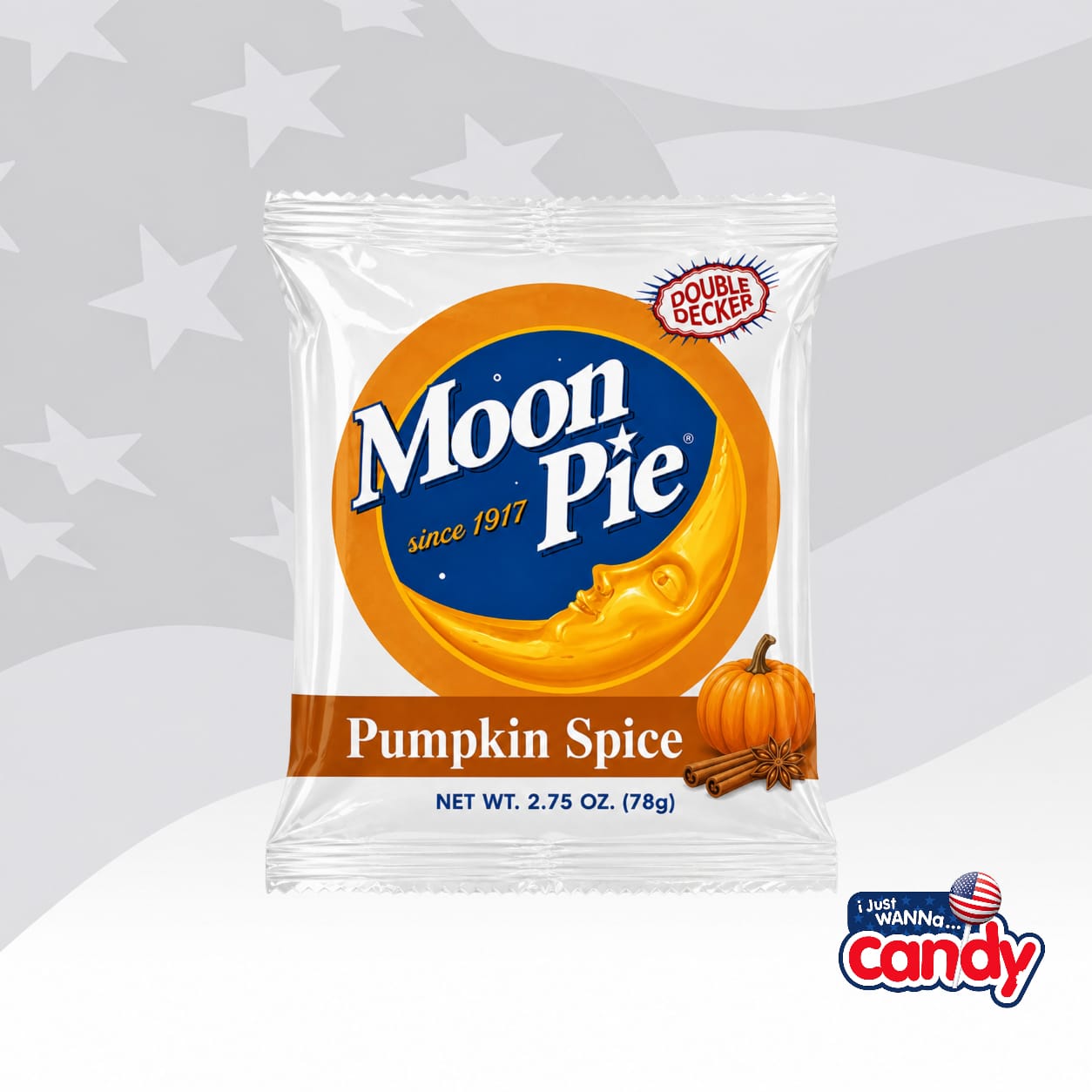 MoonPie Double Decker Pumpkin Spice 2.75oz (78g)