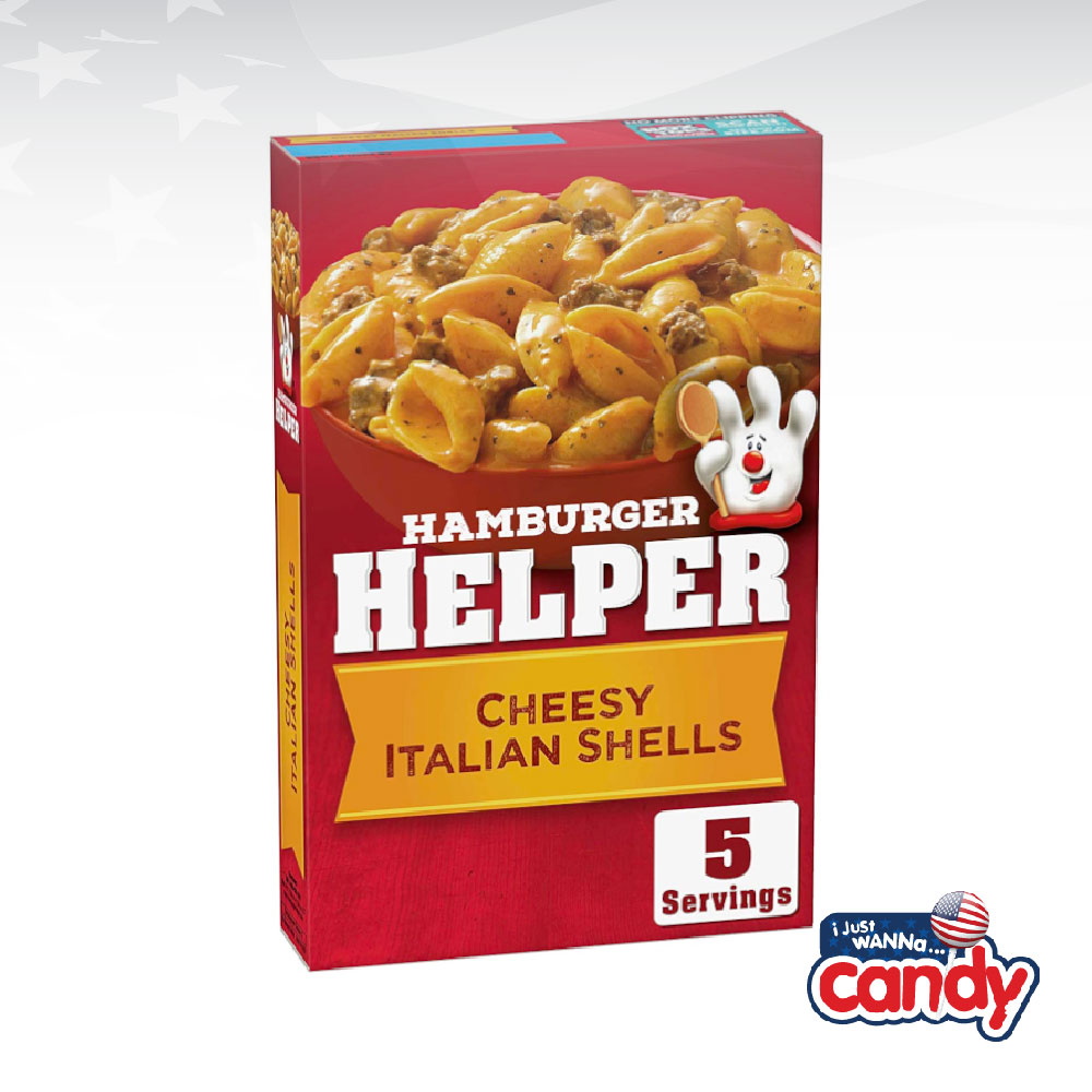 Hamburger Helper Cheesy Italian Shell 6.1oz (172g) IJustWannaCandy