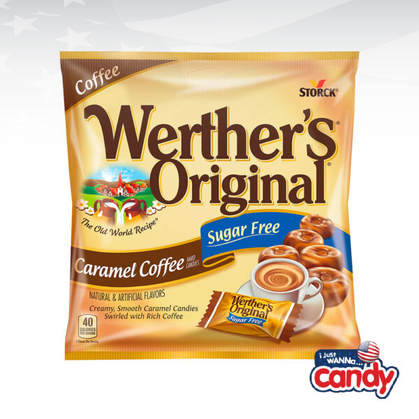 Werthers Caramel Coffee Hard Candy Sugar Free