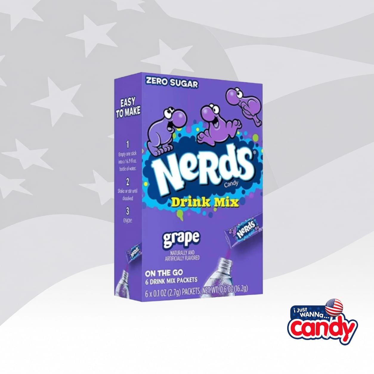 Nerds Grape Singles To Go 0.6 (16.2g)