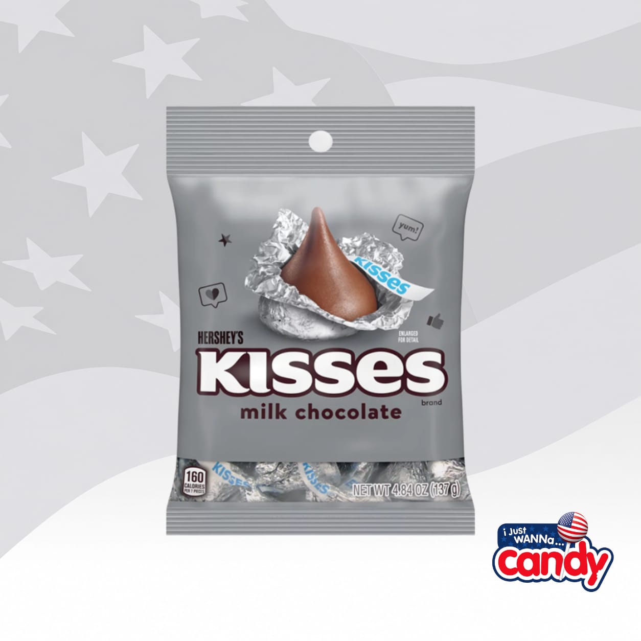 Hersheys Kisses 4.84oz (137g)