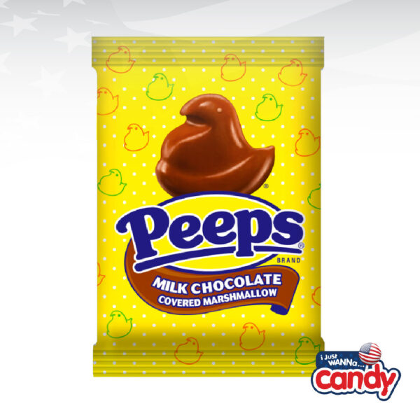 Peeps Milk Chocolate Covered Marshmallow Chick