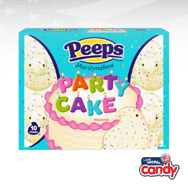 Peeps Party Cake Chicks 10PK